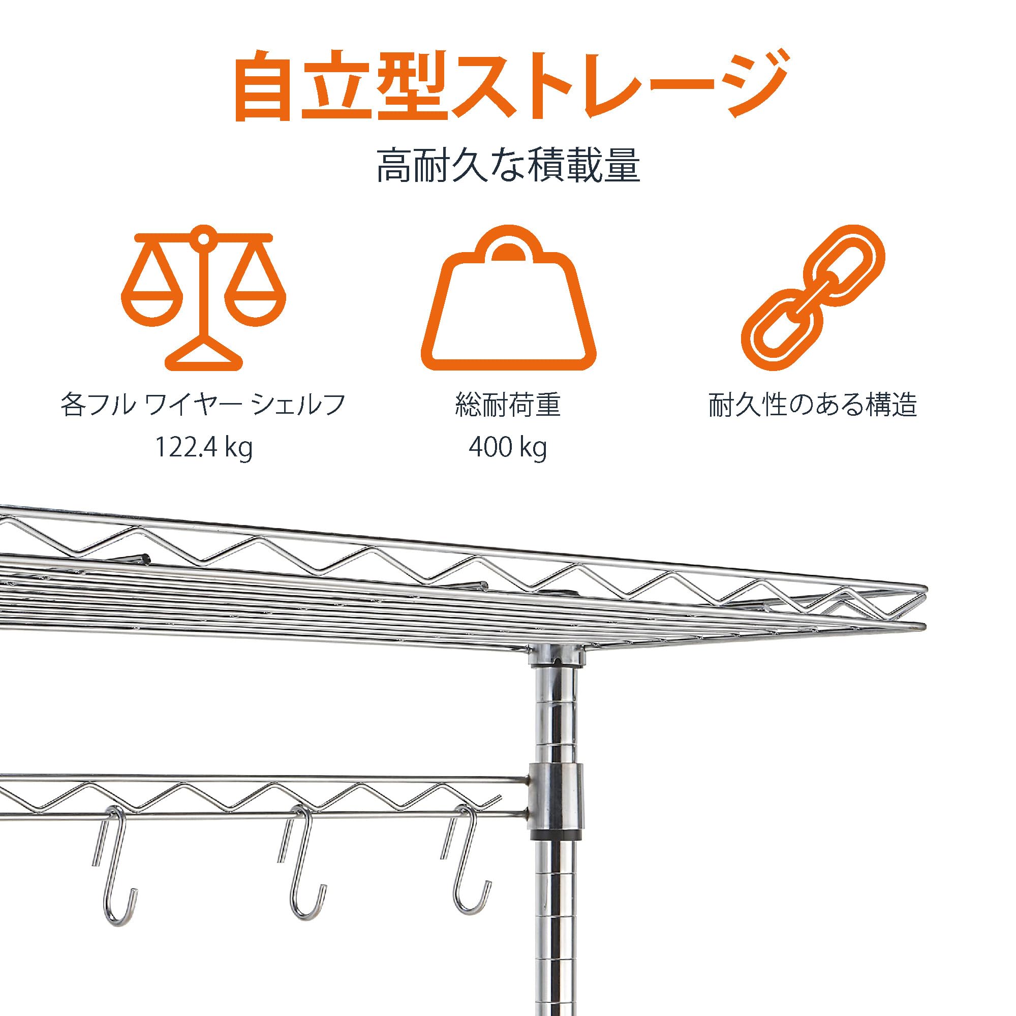 【数量限定】ベーシック キッチンラック レンジ台 取り外し可能トップ クローム/ Amazon.co.jp: Amazonベーシック キッチンラック レンジ台 取り外し